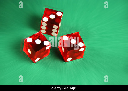 Casino Würfel Stockfoto