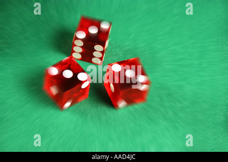 Casino Würfel Stockfoto