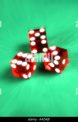 Casino Würfel Stockfoto