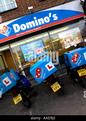 Dominos Pizza in Sutton Surrey England Stockfoto