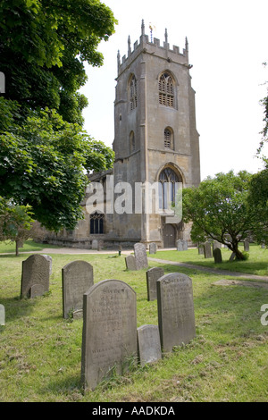 Winchcombe St. Peters Kirche wurde im Jahre 1465 erbaut und ist bekannt als Cotswold Wolle Kirche UK Stockfoto