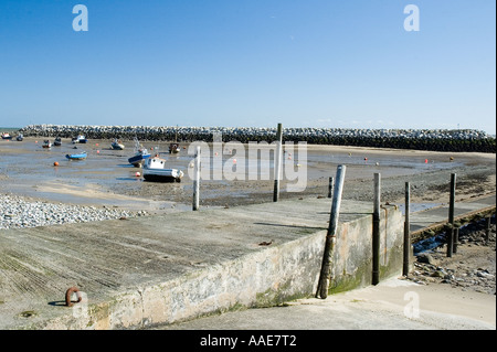 Hafen von Rhos auf Meer Colwyn Bay Stockfoto