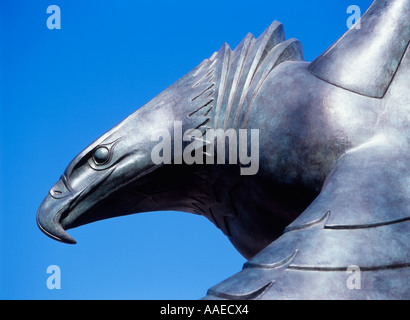 Detail von der Ostküste WW2 Marine-Ehrenmal, Battery Park, New York City, USA Stockfoto