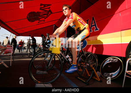 Der Giro d ' Italia großen Radsport-Event in Italien 2005 Stockfoto