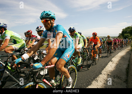 Der Giro d ' Italia großen Radsport-Event in Italien 2005 Stockfoto