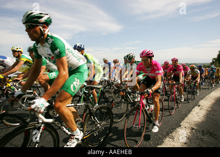 Der Giro d ' Italia großen Radsport-Event in Italien 2005 Stockfoto