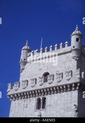 Turm von Belem von Lissabon Portugal Stockfoto