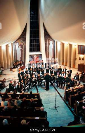 Konzert in römisch-katholische Kathedrale in Banja Luka Stockfoto