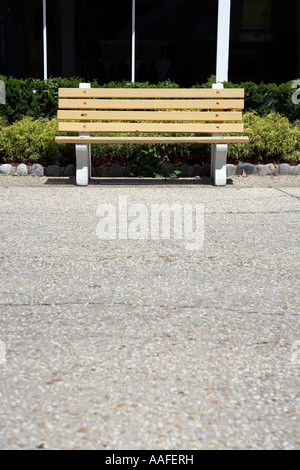 Parkbank Stockfoto