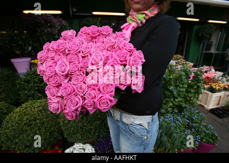 Ein Blumenladen in Amsterdam Leitartikel verwenden nur Stockfoto