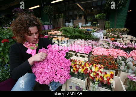 Ein Blumenladen in Amsterdam Leitartikel verwenden nur Stockfoto