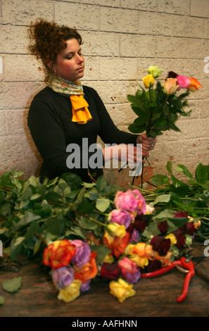 Ein Blumenladen in Amsterdam Leitartikel verwenden nur Stockfoto