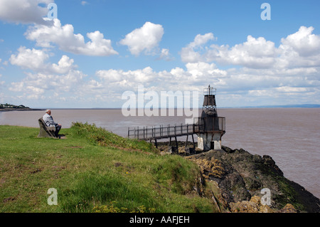 Battery Point, Portishead, Somerset, England, UK Stockfoto