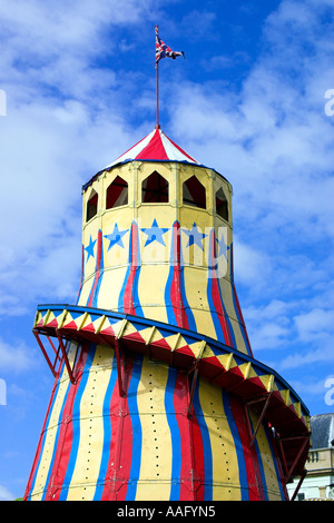 Helter Skelter Llandudno viktorianischen Fair North Wales Großbritannien Stockfoto