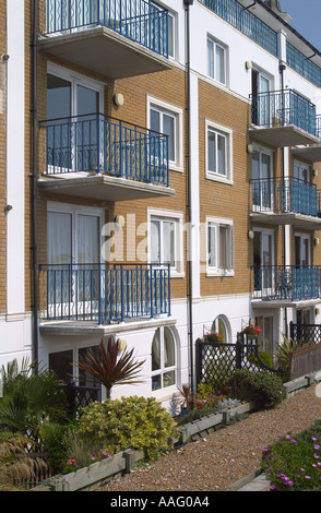 Luxus-Apartments in Brighton Marina Village East Sussex Stockfoto