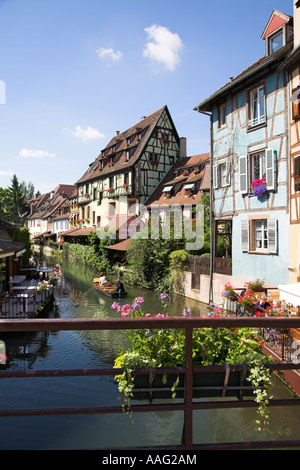 Klein-Venedig in Colmar, Elsass, Frankreich, Europa. Stockfoto