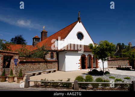 Anglikanische Schrein unserer lieben Frau von Walsingham wenig Walsingham High Street Norfolk England UK Stockfoto