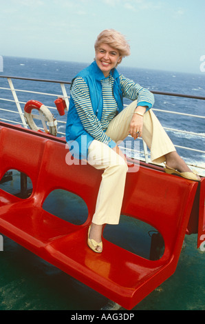 Gloria Hunniford, TV und Radio-Persönlichkeit Stockfoto