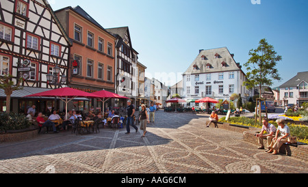 Ahrweiler, Deutschland - Rheinland - Marktplatz Stockfoto