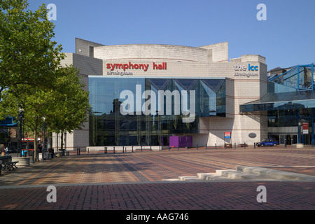 Birmingham Symphony Hall und ICC Birmingham England Stockfoto