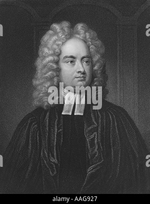 Jonathan Swift 1667 1745 Stockfoto