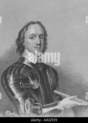 Oliver Cromwell (1599 - 1658), Lord Protector of England Stockfoto