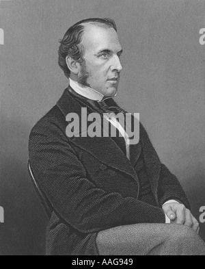 Viscount Charles John Canning 1812 1862 Stockfoto