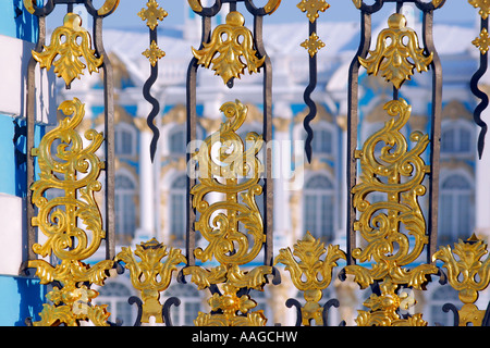 Tzarskoe Selo Ekatherininskiy Palast Stockfoto