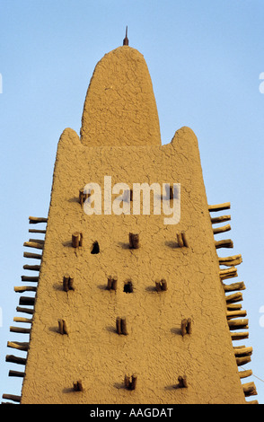 Djinguereber Moschee - Timbuktu, Wüste Sahara MALI Stockfoto