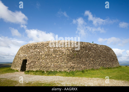 Irland County Donegal Inishowen Halbinsel Burt Grianan einem Aileach Stein Palast der Sonne Cashel Festung Stockfoto