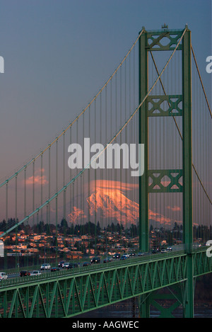 Die zweite Tacoma-Narrows-Brücke Stockfoto