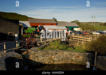 Llywernog Silber führen Minenmuseum Ponterwyd in der Nähe von Aberystwyth Ceredigion Wales Cymru UK Stockfoto