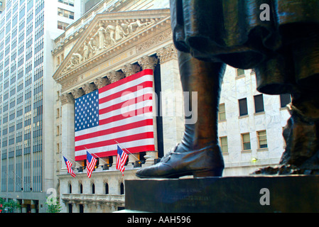 New Yorker Börse in New York City Stockfoto