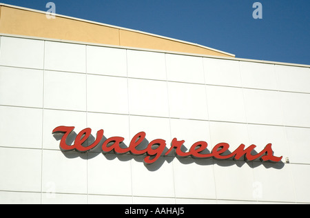 Walgreens Apotheke in Miami, Florida Stockfoto