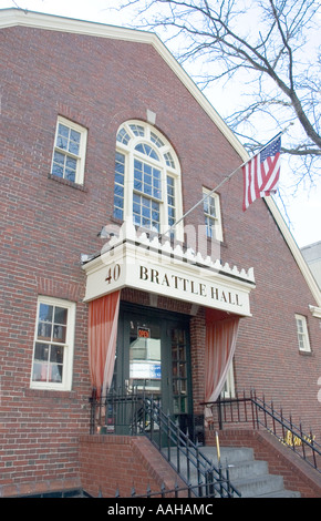 Das Brattle Theater in Harvard, Cambridge, Massachusetts Stockfoto