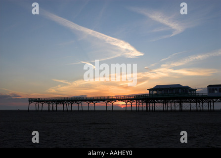 Lytham St Annes Pier Lancashire Stockfoto