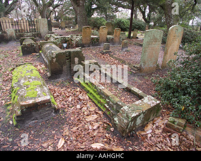 300 Jahre alten Friedhof Stockfoto