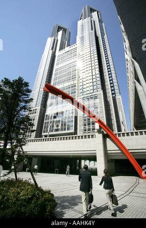 JPN-Japan-Tokyo-Shinjuku Bezirk Geschäft Bezirk Rathaus Tokyo Metropolitan Regierung Tocho Stockfoto