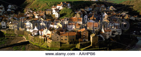 Staithes Village, North Yorkshire Stockfoto