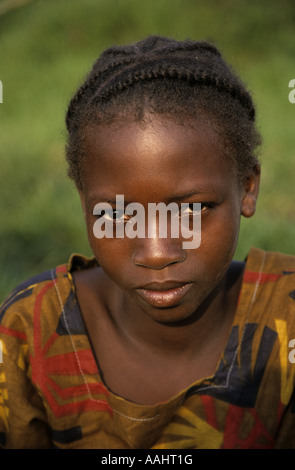 Porträt eines afrikanischen Mädchen Stockfoto
