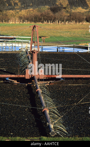 Abwasser-Behandlung funktioniert bei Castleford Yorkshire uk Stockfoto