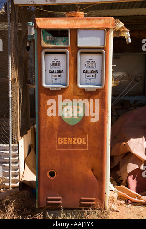 Alte Benzin Pumpe Oodnadatta Oodnadatta Track Outback South Australia Australien Stockfoto