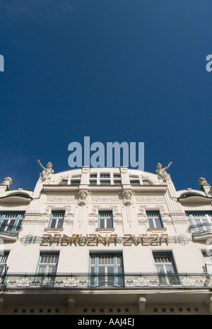 Grand Union Hotel Ljubljana Slowenien Stockfoto