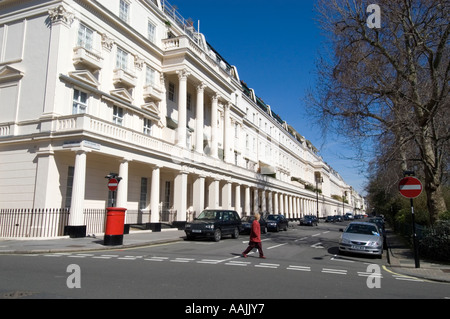 Eaton Square, Belgravia, London, England, Vereinigtes Königreich Stockfoto