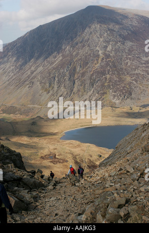 Anzeigen von Pen Jahr Ole Wen im Norden von Wales. Stockfoto