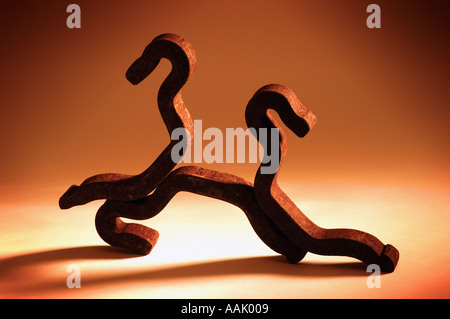 Stillleben der abstrakten Kunst Stockfoto