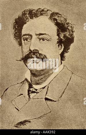 Edmondo De Amicis, 1846-1908. Italienische Schriftsteller, Journalist, Dichter und Kurzgeschichte Schriftsteller Stockfoto