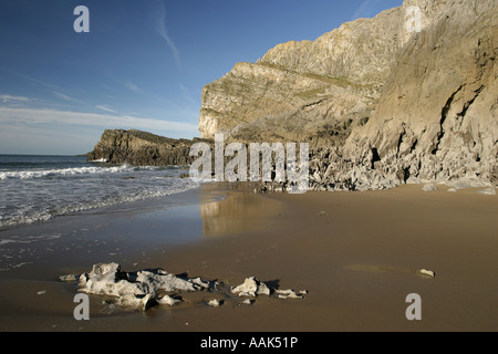 Gower, Mewslade Bay Stockfoto