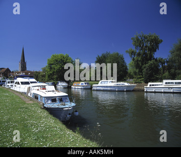 Abingdon, Themse, tagsüber Blick Stockfoto