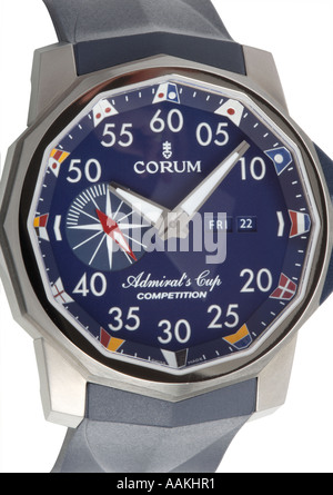 Corum Admirals Cup Armbanduhr Stockfoto